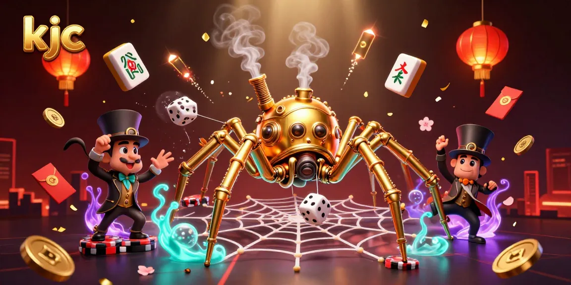 Engage in the thrilling world of kjc's online gaming with dynamic casino elements and captivating characters.
